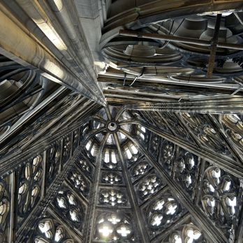 Kölner Dom - Looking up the north spire - proof we made it! - Landmarks & Historical Buildings Near Me - Cologne, NW