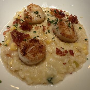 Original Joe's - Scallops and risotto--overcooked scallops and salty risotto - Italian Near Me - Walnut Creek, California