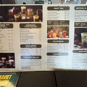 La Ka Viet - Menu Sept 2025 - Desserts Near Me - Westminster, California La Ka Viet - Menu Sept 2025 - Desserts Near Me - Westminster, California