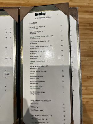 Menu photo 8 Benley Vietnamese Kitchen Long Beach, CA