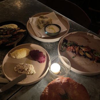 Via Locusta - fried zucchini, agnolotti, grilled short rib - Italian Near Me - Philadelphia, Pennsylvania