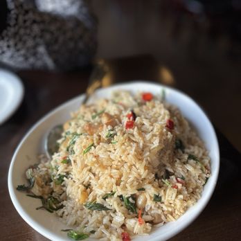 Phnom Penh House - Sweet basil fried rice with chicken. Would order again. - Cambodian Near Me - Alameda, California Phnom Penh House - Sweet basil fried rice with chicken. Would order again. - Cambodian Near Me - Alameda, California