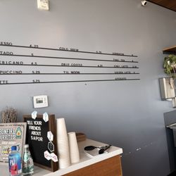 Sapor Coffee & Concepts - Drinks menu