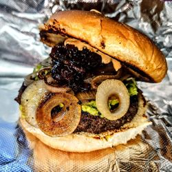 Smo'Cain BBQ - Southern Bacon Jam Guac Burger