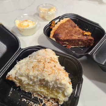 Cocina Madrigal - Coconut cream pie and Chocolate Chipotle pie - Tacos Near Me - Phoenix, Arizona