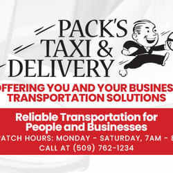 Pack's Taxi & Delivery - Deliveries to ride and taxi services, Pack's Delivery connects people, packages, and businesses safely.