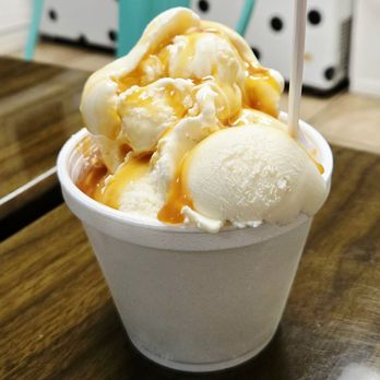 Pops Ice Cream - Vanilla with Caramel - Ice Cream & Frozen Yogurt Near Me - Sebastian, Florida