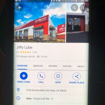 Jiffy Lube - Auto Repair Near Me - Fair Oaks, California