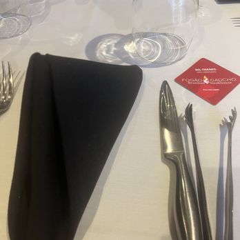 Fogao Gaucho - Place settings - Brazilian Near Me - Bloomington, Minnesota