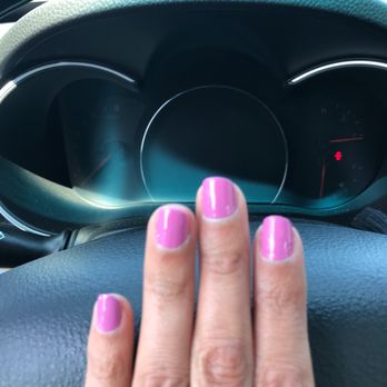 Luxor Nails and Spa - They are one third the length. - Nail Salons Near Me - Gladstone, Oregon