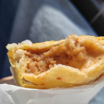 Taco Treat - Contents of bean & cheese burrito. - Mexican Near Me - Arcadia, California Taco Treat - Contents of bean & cheese burrito. - Mexican Near Me - Arcadia, California
