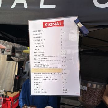 SIGNAL Coffee Roasters - Menu - Coffee Roasteries Near Me - Palo Alto, California SIGNAL Coffee Roasters - Menu - Coffee Roasteries Near Me - Palo Alto, California