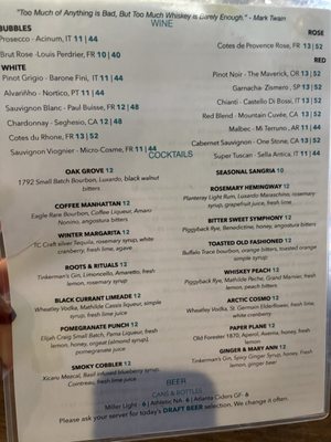 Menu photo 3 Sprig Restaurant Decatur, GA Menu photo 3 Sprig Restaurant Decatur, GA