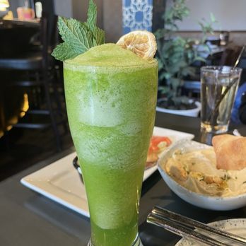 Blue Fig Garden - Fresh Lemon Juice with Mint - Mediterranean Near Me - Cherry Hill, New Jersey