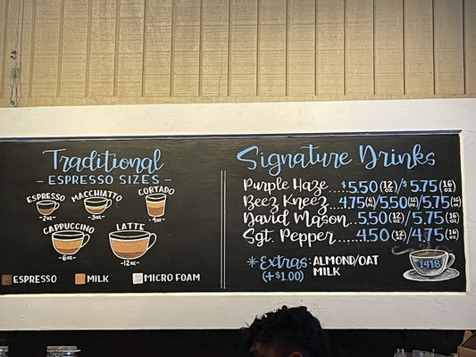 Menu photo 6 1418 Coffee House Plano, TX
