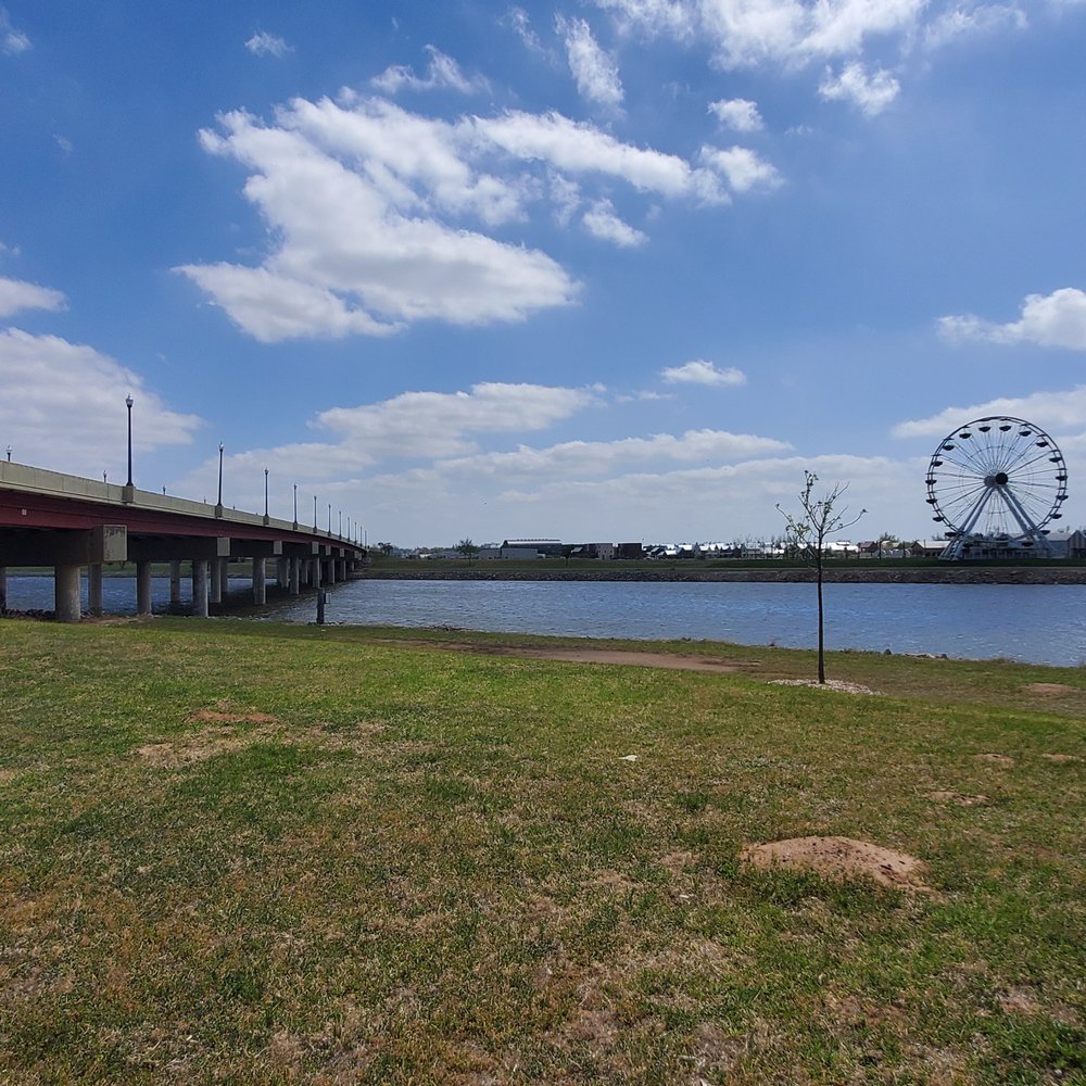 Wheeler Park - Oklahoma River, overpass, and Ferris wheel - Parks Near Me - Oklahoma City, Oklahoma Wheeler Park - Oklahoma River, overpass, and Ferris wheel - Parks Near Me - Oklahoma City, Oklahoma