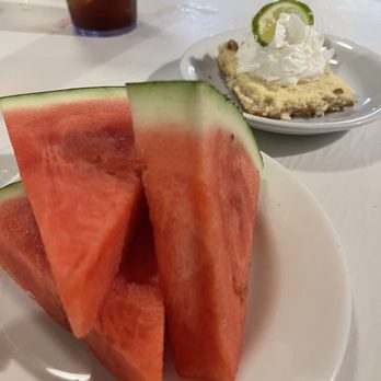 Pig and Whistle Cafe - Watermelon and key lime pie - Cafes Near Me - Ladonia, Texas Pig and Whistle Cafe - Watermelon and key lime pie - Cafes Near Me - Ladonia, Texas
