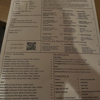 Capa - Menu - Spanish Near Me - Lake Buena Vista, Florida