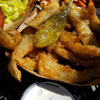 Switchback Smokehouse - Stellar fried pickle spears - Smokehouse Near Me - Kittredge, Colorado Switchback Smokehouse - Stellar fried pickle spears - Smokehouse Near Me - Kittredge, Colorado