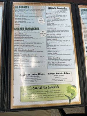 Menu photo 6 Doc's Diner Key Largo, FL