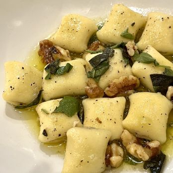 Tre Pazzi Trattoria - Lemon Gnocchi with walnuts and sage - Italian Near Me - Auburn, California Tre Pazzi Trattoria - Lemon Gnocchi with walnuts and sage - Italian Near Me - Auburn, California