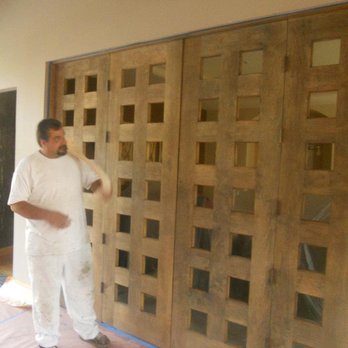 KarakI Painting - stained custom doors - Painters Near Me KarakI Painting - stained custom doors - Painters Near Me