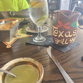 Texas Grill 49 - chips & salsa, pablano soup & drinks - Steakhouses Near Me - Houston, Texas Texas Grill 49 - chips & salsa, pablano soup & drinks - Steakhouses Near Me - Houston, Texas