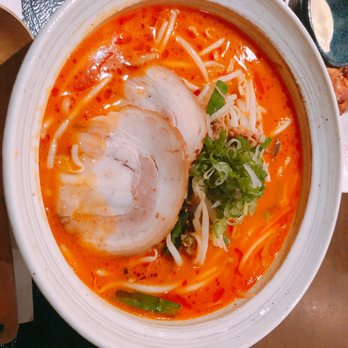 Ramen Isshin - Red miso (spîcy) - Ramen Near Me - Toronto, Ontario Ramen Isshin - Red miso (spîcy) - Ramen Near Me - Toronto, Ontario