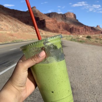 Gloria’s - Jolly Green smoothie - Juice Bars & Smoothies Near Me - Moab, Utah Gloria’s - Jolly Green smoothie - Juice Bars & Smoothies Near Me - Moab, Utah