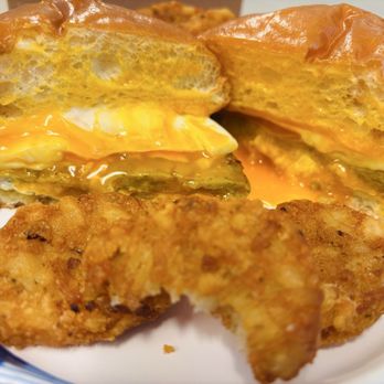 Eggslut - Chicken Sausage, Egg & Cheese - Breakfast & Brunch Near Me - Los Angeles, California Eggslut - Chicken Sausage, Egg & Cheese - Breakfast & Brunch Near Me - Los Angeles, California