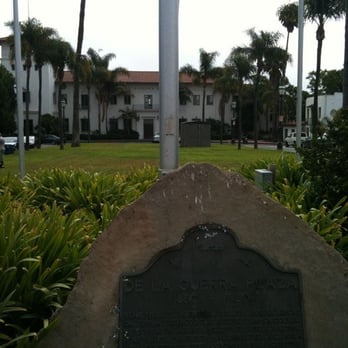 De La Guerra Plaza - Landmarks & Historical Buildings Near Me - Santa Barbara, California