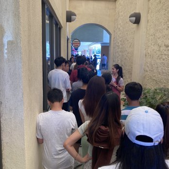 Nobibi - The line for grand opening. - Ice Cream & Frozen Yogurt Near Me - Fullerton, California
