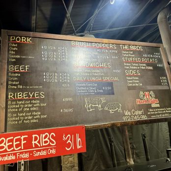 Hard Eight BBQ - Menu - Barbeque Near Me - Coppell, Texas