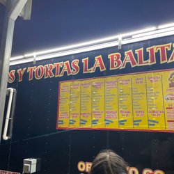 Tacos Y Tortas La Balita - Mexican fast food menu