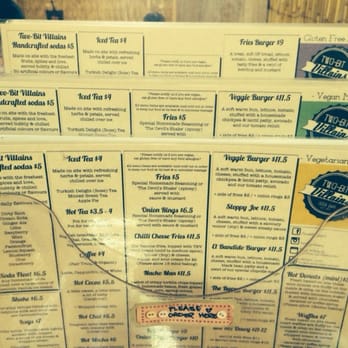 Two-Bit Villains - Menus available for three dietaries (Vegan, Vego and Gluten free). There is love for everyone here!! - American Near Me - Adelaide, SA
