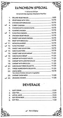 Menu photo 4 Happy Cafe Hollister, CA