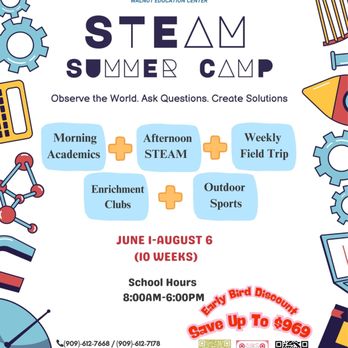 Learning Tree Walnut Education Center - Learning Tree 2026 STEAM Summer Camp registration is now officially open! - Private Schools Near Me - Walnut, California Learning Tree Walnut Education Center - Learning Tree 2026 STEAM Summer Camp registration is now officially open! - Private Schools Near Me - Walnut, California
