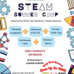 Learning Tree Walnut Education Center - Learning Tree 2026 STEAM Summer Camp registration is now officially open!
