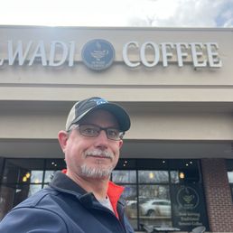 Exterior outside entrance of Alwadi Coffee - Plymouth, Michigan Exterior outside entrance of Alwadi Coffee - Plymouth, Michigan