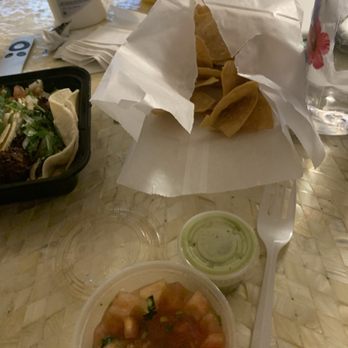 Tacos Times Square - Pico de Gallo with Chips - Mexican Near Me - New York, New York