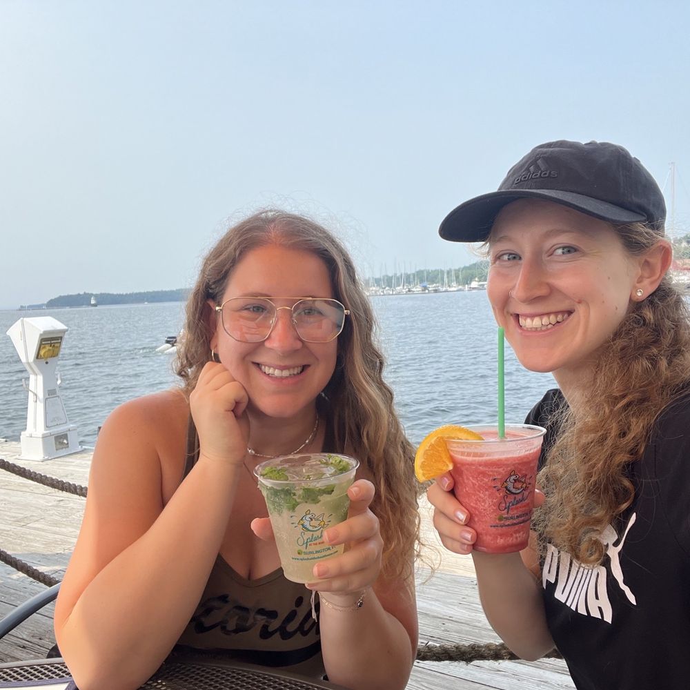 Cheers to lake Champlain! Cheers to lake Champlain!