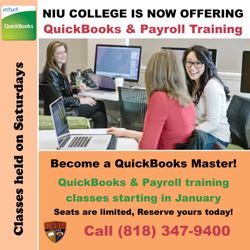 Trade School Los Angeles - NIU College - Become a payroll & quick books expert Today!! Call us 818-347-9400