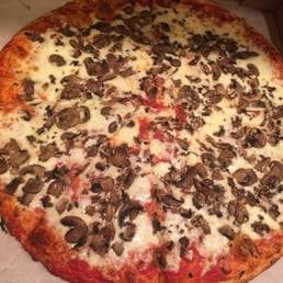 Large cheese and mushroom Large cheese and mushroom