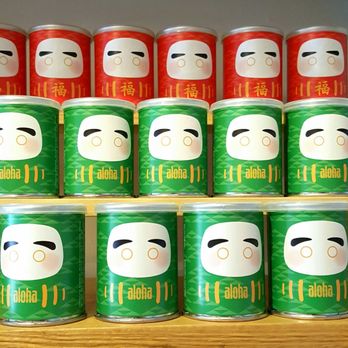 Shop Toast - Daruma tin cans contain almond milk chocolates, and 2 round magnets in the back for eyes when your wish comes true. - Gift Shops Near Me - Honolulu, Hawaii Shop Toast - Daruma tin cans contain almond milk chocolates, and 2 round magnets in the back for eyes when your wish comes true. - Gift Shops Near Me - Honolulu, Hawaii