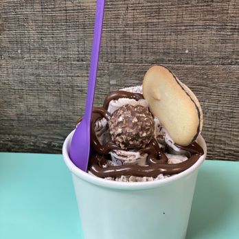 ZRolls Ice Cream - Ferrero Roche Roll - Desserts Near Me - Harrison, New Jersey ZRolls Ice Cream - Ferrero Roche Roll - Desserts Near Me - Harrison, New Jersey