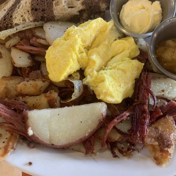 Jelly - Corned beef hash, corned beef was great - New American Near Me - Denver, Colorado Jelly - Corned beef hash, corned beef was great - New American Near Me - Denver, Colorado