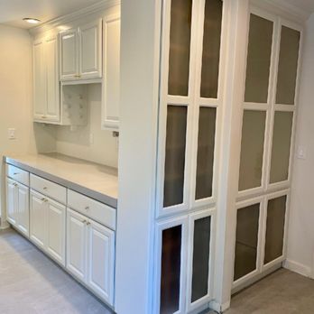 All Perfect Finish - a kitchen with white cabinets - General Contractors Near Me - Campbell, California All Perfect Finish - a kitchen with white cabinets - General Contractors Near Me - Campbell, California