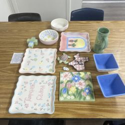 Muddy Pants Pottery - Hand-painted items by our fantastic customers! they pick a piece and apply their own style!