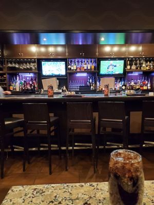 Photo of The Melting Pot - Spokane - Spokane, WA, US. A wonderful lounge area to watch football!