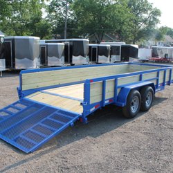 Grandville Trailer - We keep utility trailers in stock year round. From Sure-Trac, BND, FLOE and Sport Haven.